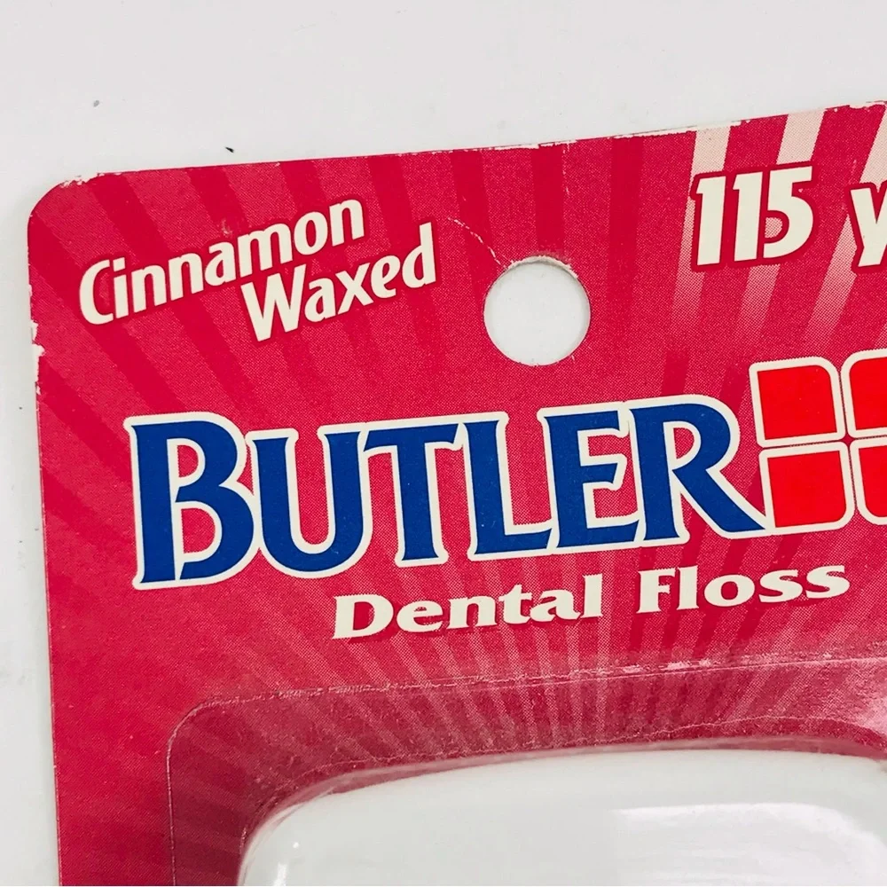 Butler Waxed Cinnamon Dental Floss 115 yd New Sealed